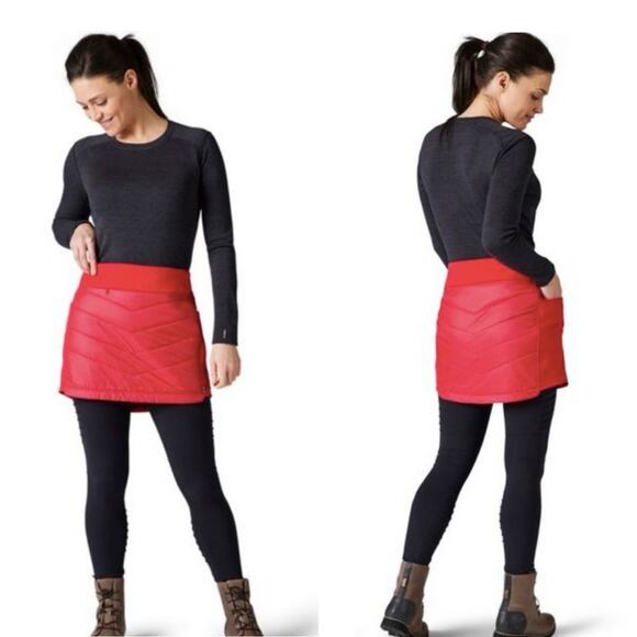 Smartwool Smartloft 60 Skirt in Red Women's Small - Picture 1 of 11